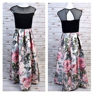 🌸Beautiful Floral Formal Maxi Dress